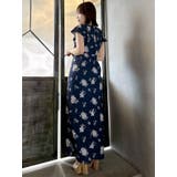 【藤井サチコラボ】デルフィニウムフラワーワンピース | dazzlin | 詳細画像28 