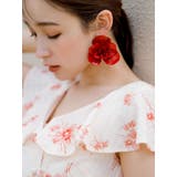 【藤井サチコラボ】デルフィニウムフラワーワンピース | dazzlin | 詳細画像4 