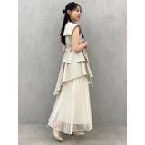 【新色ブラウン登場/再々生産】アシメプリーツトレンチワンピース | dazzlin | 詳細画像26 