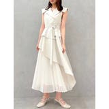 【新色ブラウン登場/再々生産】アシメプリーツトレンチワンピース | dazzlin | 詳細画像28 