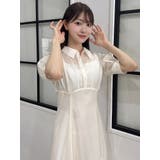 レイヤードシャツドッキングワンピース | dazzlin | 詳細画像32