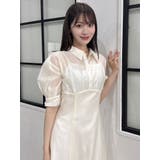 レイヤードシャツドッキングワンピース | dazzlin | 詳細画像33