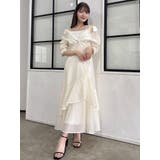 レイヤードシャツドッキングワンピース | dazzlin | 詳細画像36