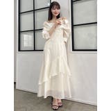 レイヤードシャツドッキングワンピース | dazzlin | 詳細画像38
