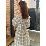 レイヤードシャツドッキングワンピース | dazzlin | 詳細画像50