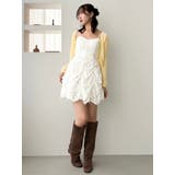 ギャザーリボンミニワンピース | dazzlin | 詳細画像20 