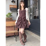 ギャザーリボンミニワンピース | dazzlin | 詳細画像36 