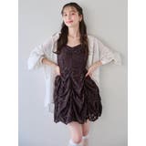 ギャザーリボンミニワンピース | dazzlin | 詳細画像4 