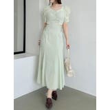 ウエストカットアウトパイピングワンピース | dazzlin | 詳細画像14 