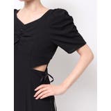 ウエストカットアウトパイピングワンピース | dazzlin | 詳細画像25 