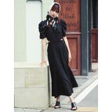 ウエストカットアウトパイピングワンピース | dazzlin | 詳細画像5 