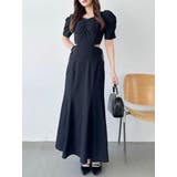 ウエストカットアウトパイピングワンピース | dazzlin | 詳細画像8 