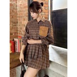 【セットアップ対応】チェックオーバーアソートシャツ | dazzlin | 詳細画像11 