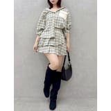 【セットアップ対応】チェックオーバーアソートシャツ | dazzlin | 詳細画像25 