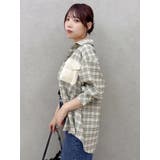 【セットアップ対応】チェックオーバーアソートシャツ | dazzlin | 詳細画像29 