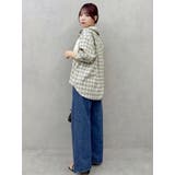 【セットアップ対応】チェックオーバーアソートシャツ | dazzlin | 詳細画像32 