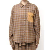 【セットアップ対応】チェックオーバーアソートシャツ | dazzlin | 詳細画像35 