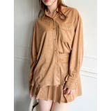 キャメル | 【セットアップ対応】チェックオーバーアソートシャツ | dazzlin