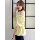 ギャザーバルーンペプラムブラウス | dazzlin | 詳細画像29 