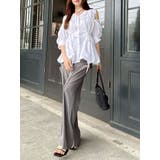 ギャザーバルーンペプラムブラウス | dazzlin | 詳細画像39 