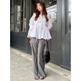 ギャザーバルーンペプラムブラウス | dazzlin | 詳細画像41 