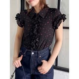 シュリンクフラワーフリルシャツ | dazzlin | 詳細画像20