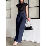 シュリンクフラワーフリルシャツ | dazzlin | 詳細画像38