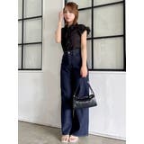 シュリンクフラワーフリルシャツ | dazzlin | 詳細画像39