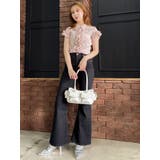 シュリンクフラワーフリルシャツ | dazzlin | 詳細画像49