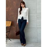 シュリンクレースコンパクトシャツ | dazzlin | 詳細画像10