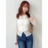 シュリンクレースコンパクトシャツ | dazzlin | 詳細画像19