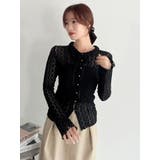 シュリンクレースコンパクトシャツ | dazzlin | 詳細画像26