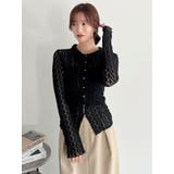 シュリンクレースコンパクトシャツ | dazzlin | 詳細画像27