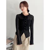 シュリンクレースコンパクトシャツ | dazzlin | 詳細画像28