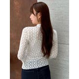 シュリンクレースコンパクトシャツ | dazzlin | 詳細画像7