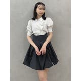 【再生産/新色登場】マルチボタンデザインブラウス | dazzlin | 詳細画像13