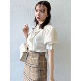 【再生産/新色登場】マルチボタンデザインブラウス | dazzlin | 詳細画像22