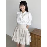 【再生産/新色登場】マルチボタンデザインブラウス | dazzlin | 詳細画像48