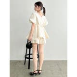 【藤井サチコラボ】フクレジャカードチュニックショートパンツ | dazzlin | 詳細画像10