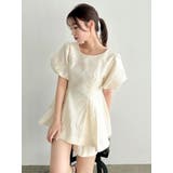 【藤井サチコラボ】フクレジャカードチュニックショートパンツ | dazzlin | 詳細画像11