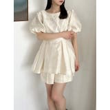 【藤井サチコラボ】フクレジャカードチュニックショートパンツ | dazzlin | 詳細画像14