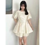 【藤井サチコラボ】フクレジャカードチュニックショートパンツ | dazzlin | 詳細画像15