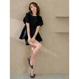 【藤井サチコラボ】フクレジャカードチュニックショートパンツ | dazzlin | 詳細画像7