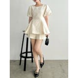 【藤井サチコラボ】フクレジャカードチュニックショートパンツ | dazzlin | 詳細画像9