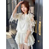 【セットアップ対応】シアーフルイドフリルミニスカート | dazzlin | 詳細画像13 