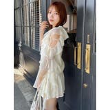 【セットアップ対応】シアーフルイドフリルミニスカート | dazzlin | 詳細画像17 