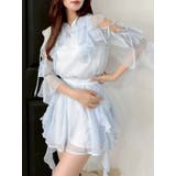 【セットアップ対応】シアーフルイドフリルミニスカート | dazzlin | 詳細画像22 