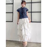 コットンレースバルーンタックスカート | dazzlin | 詳細画像10 