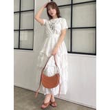 コットンレースバルーンタックスカート | dazzlin | 詳細画像6 