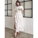 コットンレースバルーンタックスカート | dazzlin | 詳細画像8 